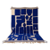 Handmade traditional Berber rug 2/3 m blue