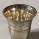 18th century solid silver tulip cup