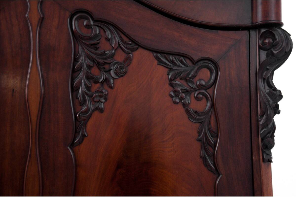 Antique wardrobe, Western Europe, turn of the 19th and 20th centuries.