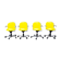 Cadsana office chairs by Pier Luigi Gianfranchi for ICF, Italy, 1970s