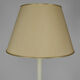 Lampadaire Art Déco en bois peint blanc et doré, 1925