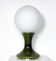 Mid-Century Modern Green Table Lamp, Italy