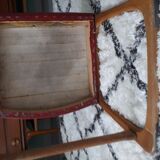 Paire de fauteuils traineau Baumann