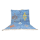 Natural handmade Moroccan rug 3 x 2 m