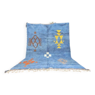 Natural handmade Moroccan rug 3 x 2 m