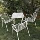 4 Chaises Emu Rio vintage et table Emu
