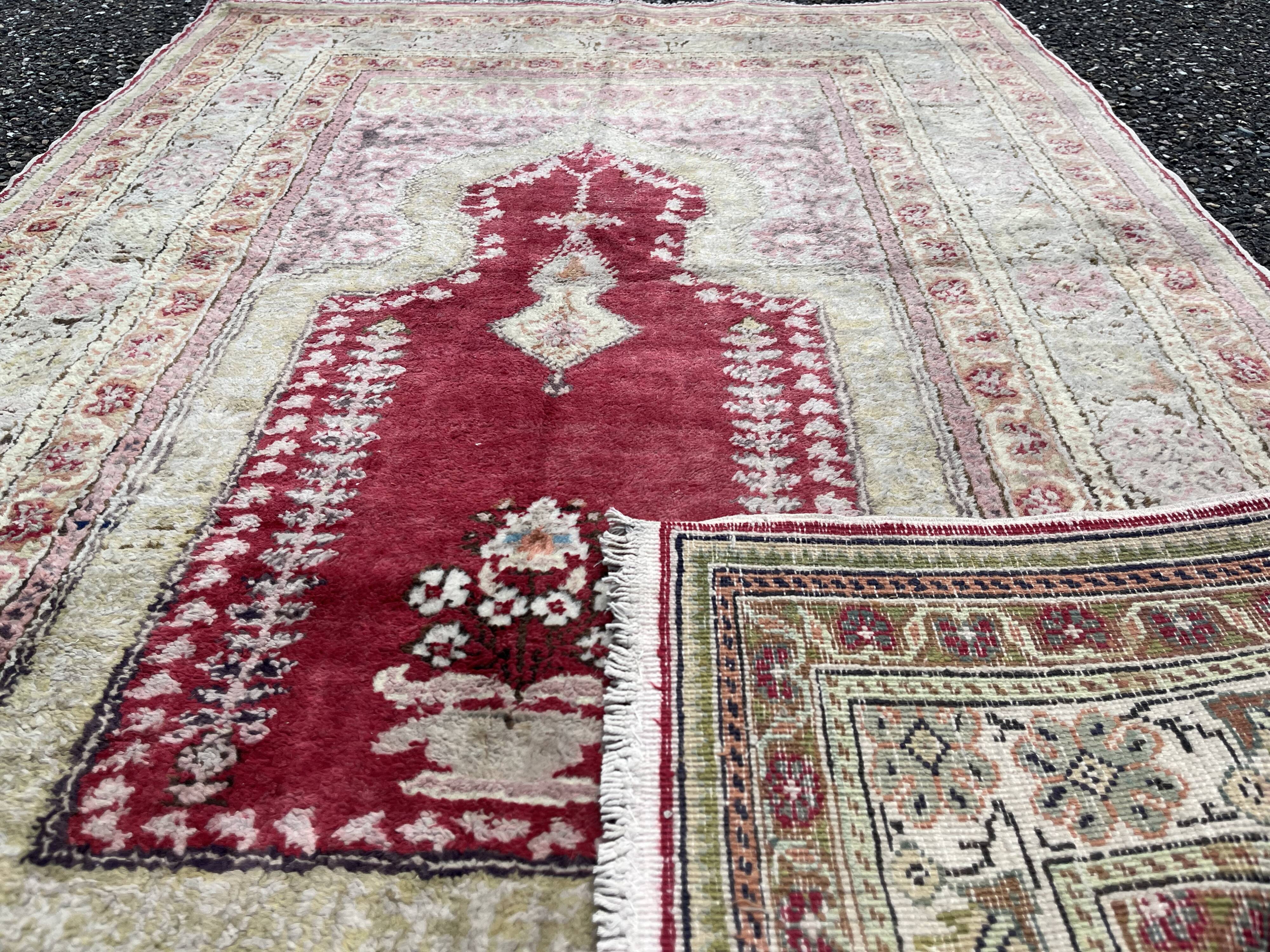 Kayseri Red Turkish Rug