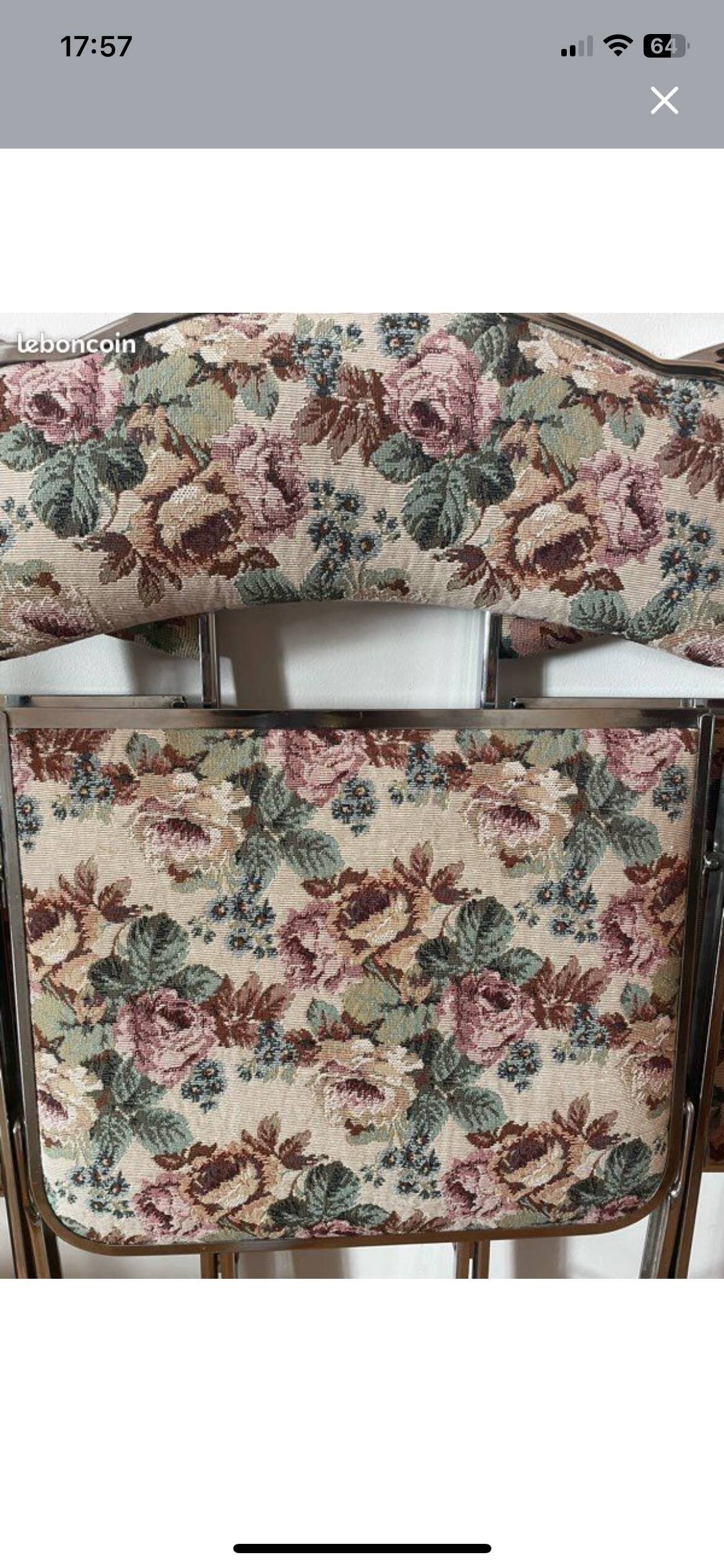 4 chaises pliantes vintages Chaisor