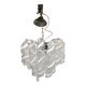 Murano Glass Sputnik Mazzega Style Ludelier, set of 2 or a pair of chandeliers