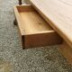 Elegant and refined 230 X 73 solid oak farmhouse table.
