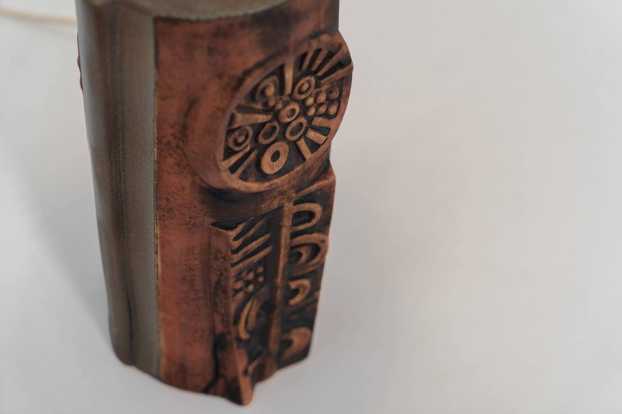 Sculptural “Kennegie” ceramic lamp by Peter Ellery for Tremaen