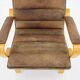 1970s Yngve Ekström "Contino" Leather Armachair,Sweden
