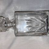 Whiskey carafe and four glasses
