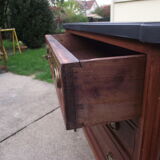 Louis XVI mahogany chest of drawers