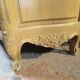 Curved buffet, sculpted Provençal style