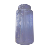 Vase verre bleu cobalt