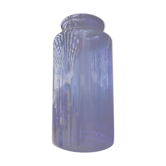 Vase verre bleu cobalt