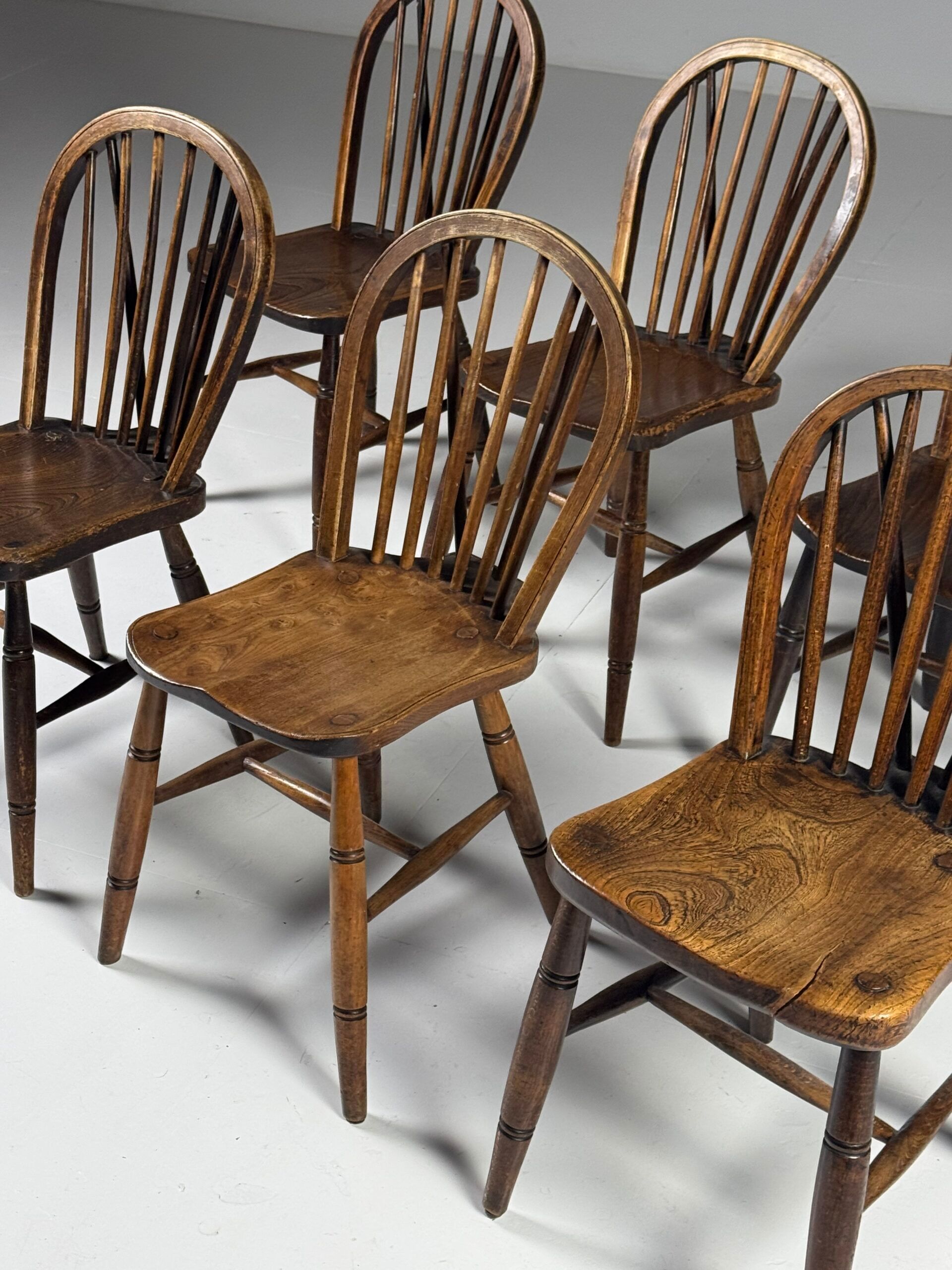 6x Windsor chair English