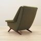 Fauteuil vert, design danois, années 1970, fabrication : Horsens Møbelfabrik