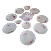 Antique porcelain dinette