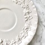 Wedgwood House's old white earthenware broth and sub-cup