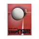 Poster tennis davis cup cassandre 69x91 cm