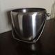 Stainless steel ice bucket Spring, made in Switzerland - 1970s/80s
