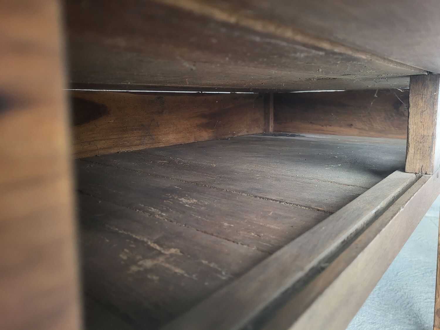 Authentic old farmhouse table