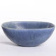 Blue bowl by Carl Harry Stålhane and Gunnar Nylund 50s