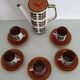 Boch Frères Rambouillet coffee set