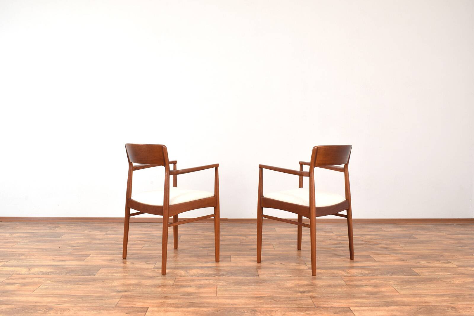 Danish Teak Dining Chairs by Henning Kjærnulf for Korup Stolefabrik, 1960s,