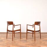 Danish Teak Dining Chairs by Henning Kjærnulf for Korup Stolefabrik, 1960s,
