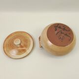 Ceramic table table bin, handmade