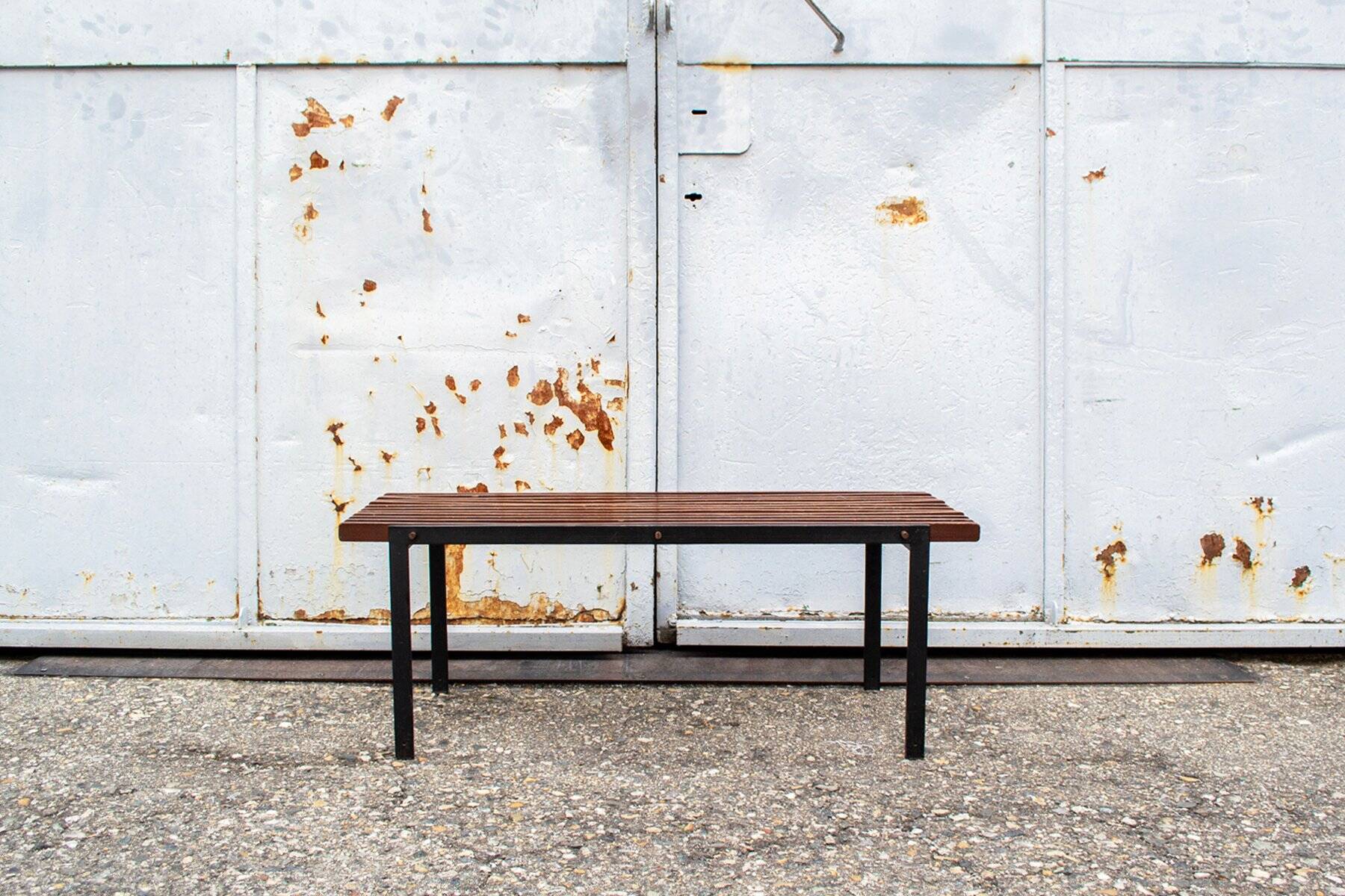 Panca in wood, Italia, anni '50