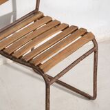 Antique garden chairs (c.1920). Set of 4 pieces #1