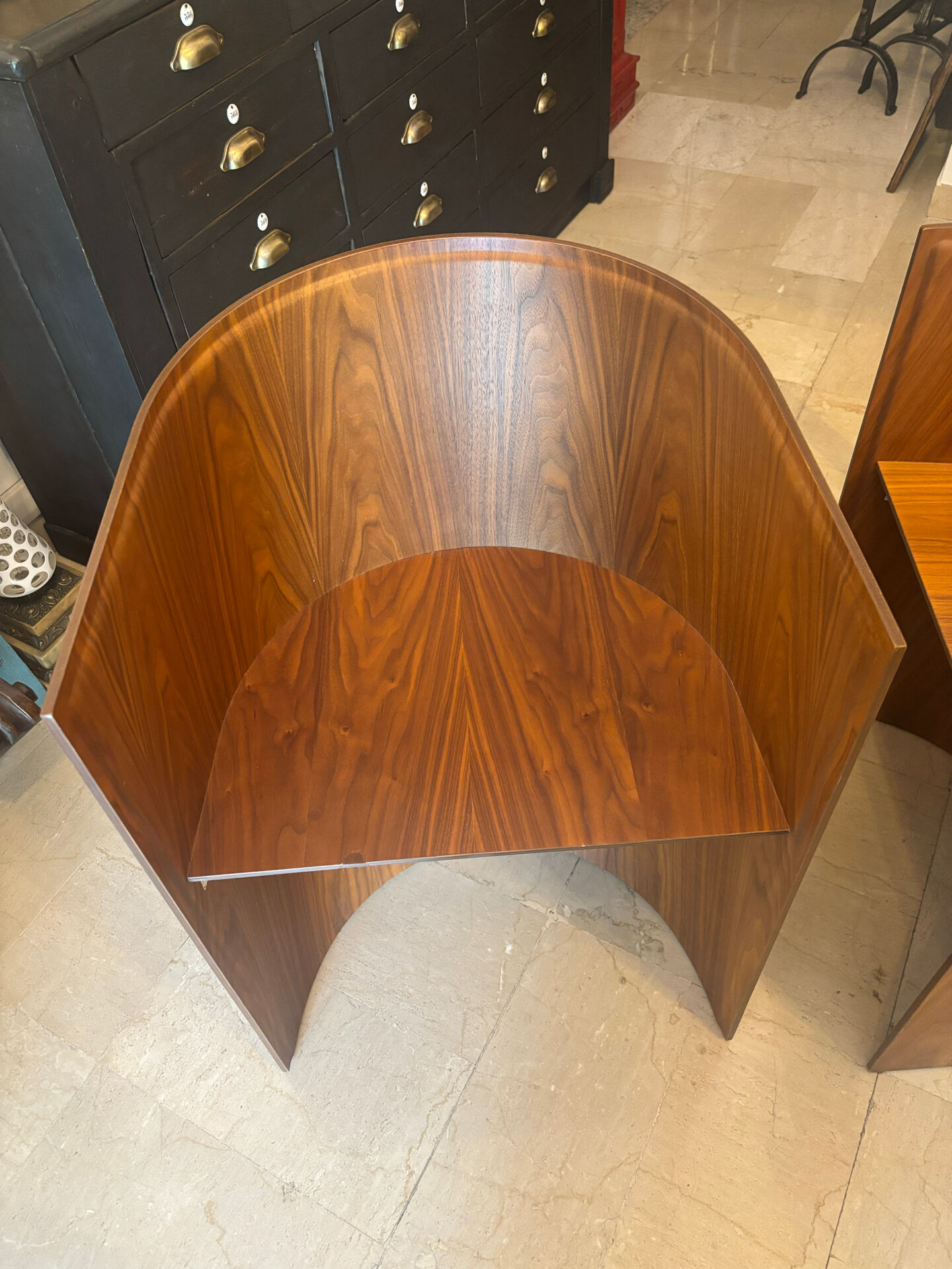 Pair of KANU 296 armchairs – Konstantin Grcic for Cassina – Walnut