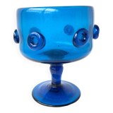 Blown glass vase from the 1970s