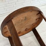 1950s, Danish artdeco coffee table, oak wood.