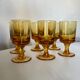 Set of 6 solid glasses 1970