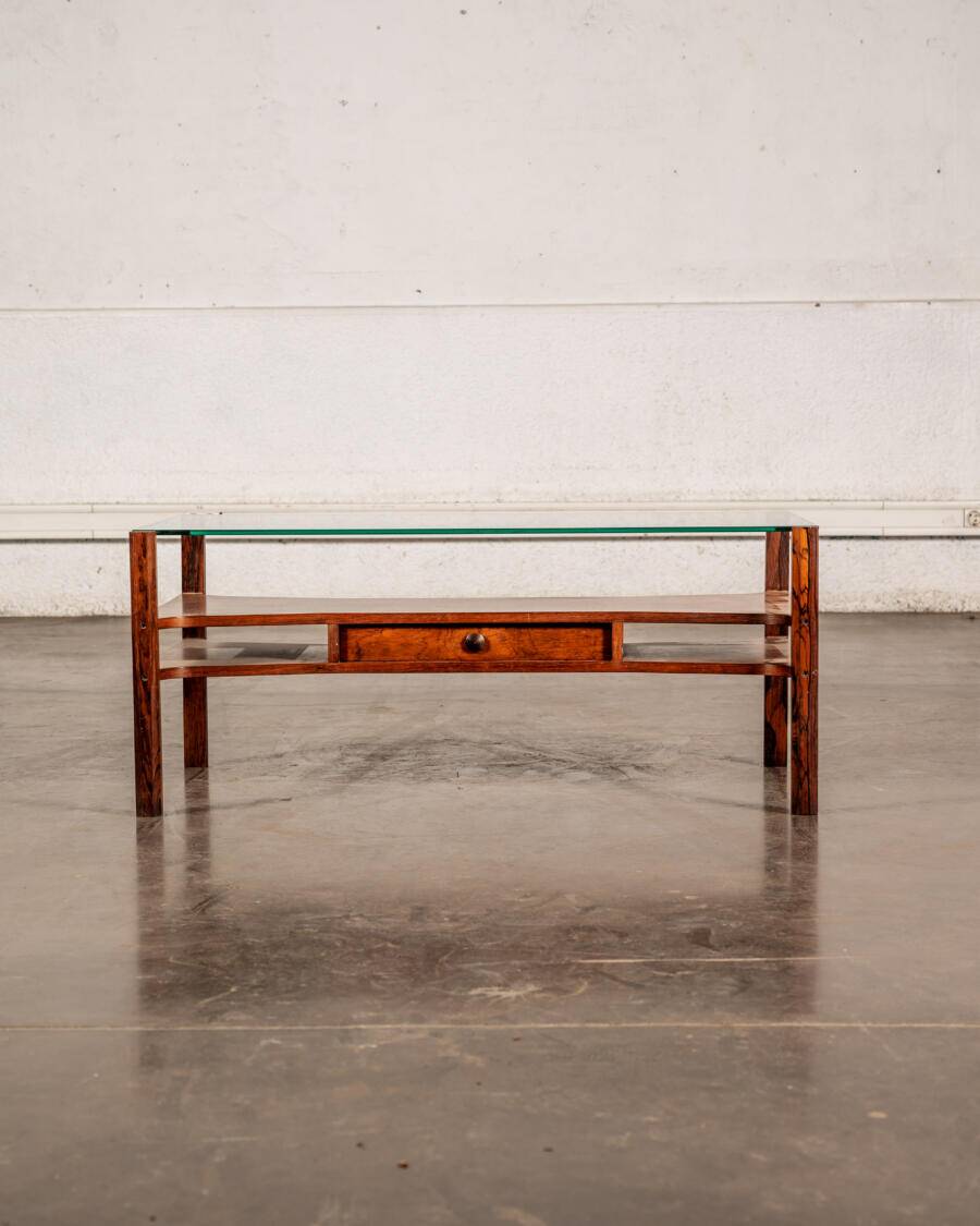 Rosewood coffee table
