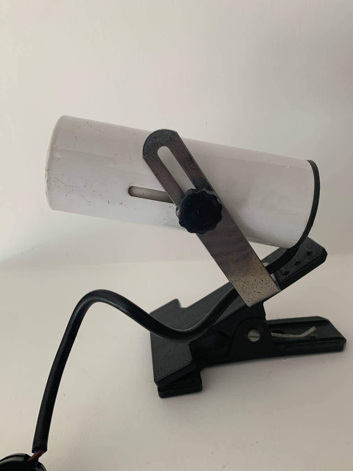 Vintage 70s clamp spotlight