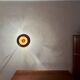Orange 1970s Ufo Wall or Ceiling Lamp from Staff
