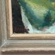 Swedish Original Oil on Panel – "Pears" by Elfrén – Signed – Vintage and Framed