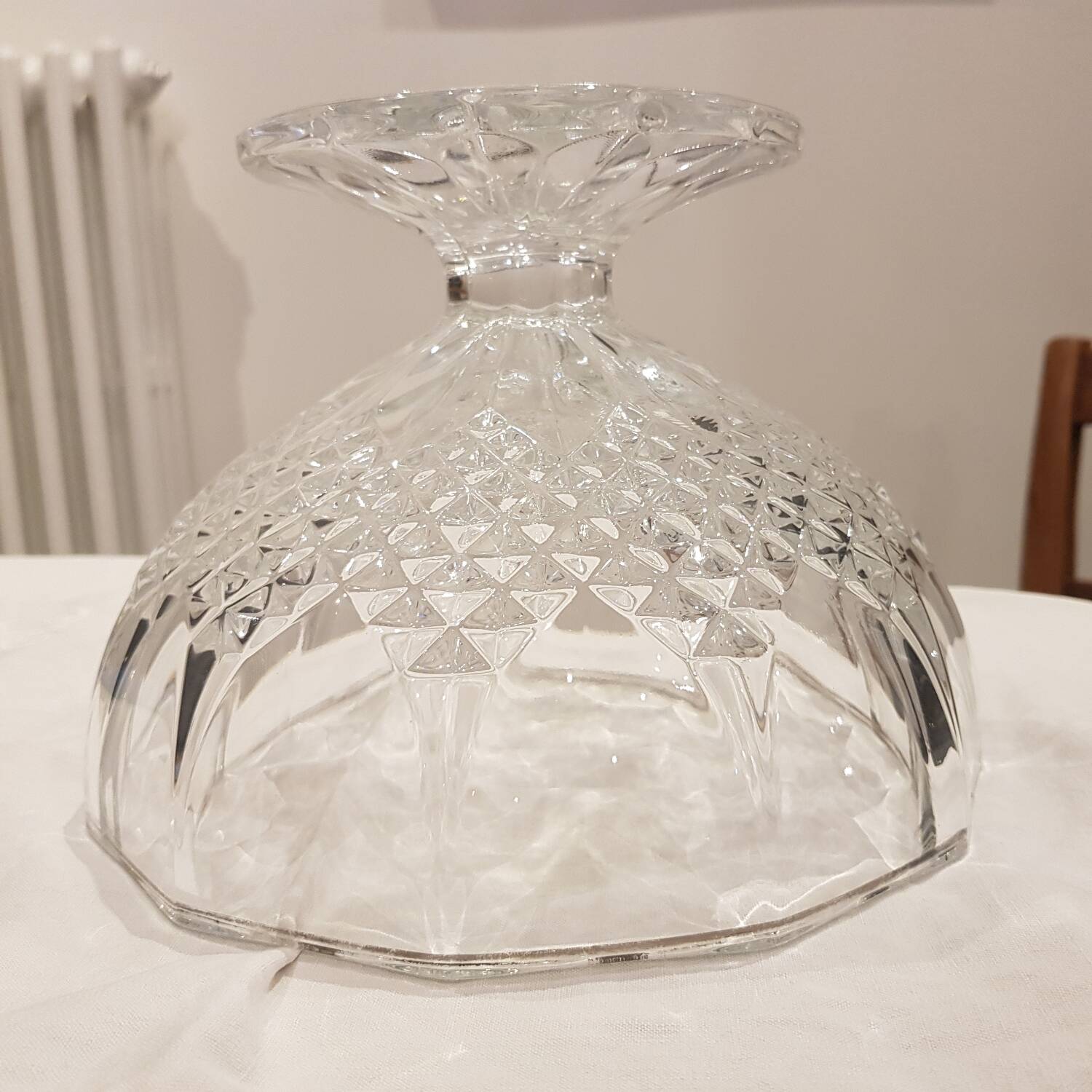 Large crystal bowl