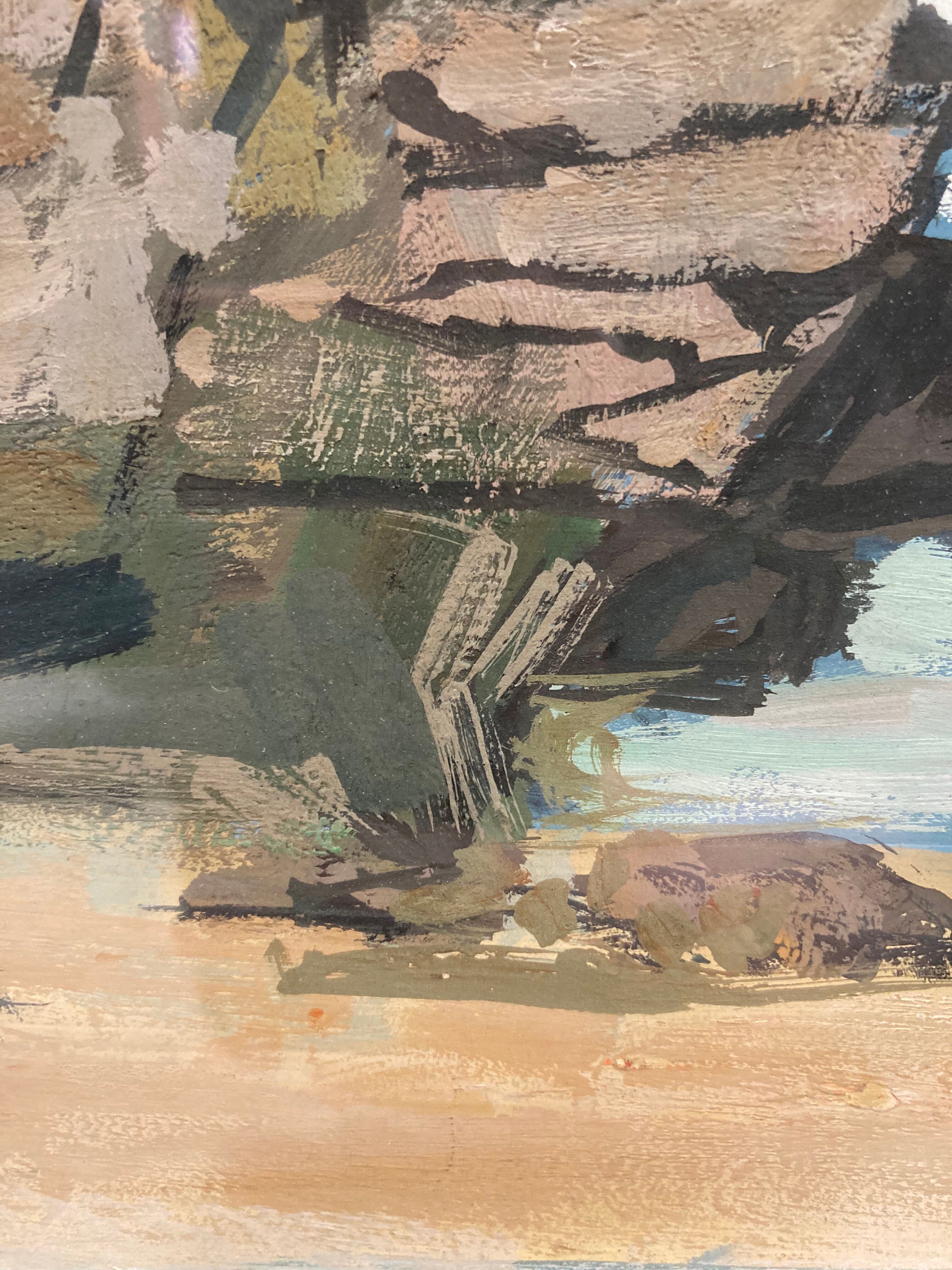 Vintage Quiberon Painting