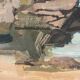 Vintage Quiberon Painting