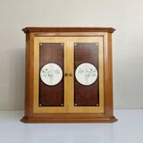 Wall cabinet with inlays, corner cabinet