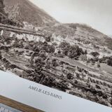 Amélie-les-Bains, vintage, photo print from 1935.