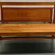 Banquette en bois vintage