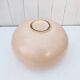 Large cracked ceramic ball vase Saint-Clément